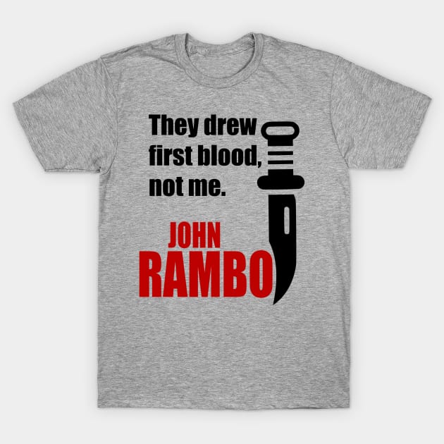 First Blood T-Shirt by Geek Wars